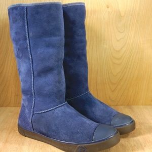 UGG Australia Delanie 1886 Purple Suede Boots